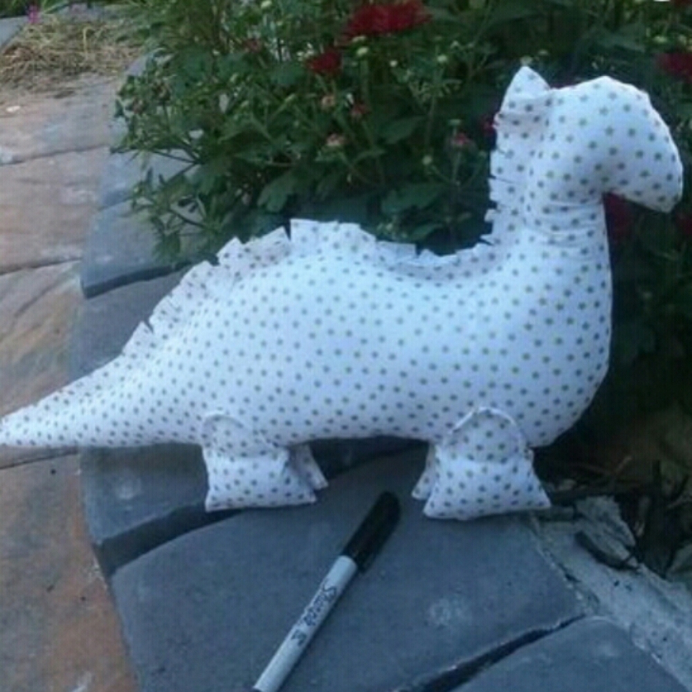 Dinosaur autograph graduation party keepsake